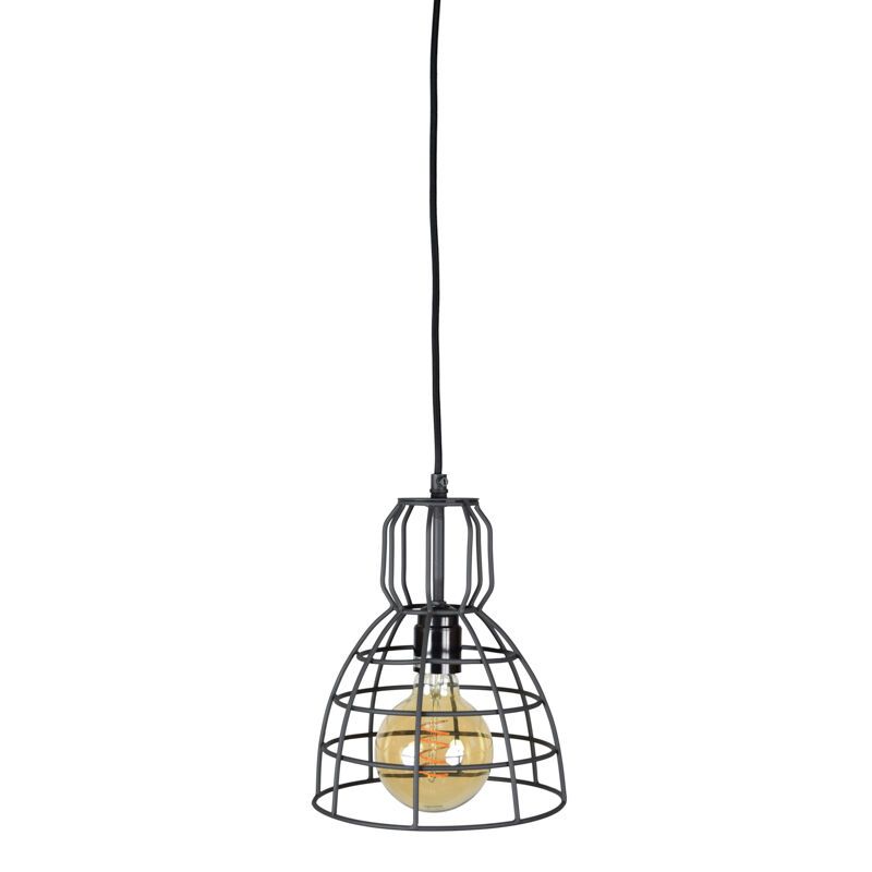 Industrialna lampa wisząca czarna, Dexter Industrialna lampa wisząca czarna, Dexter