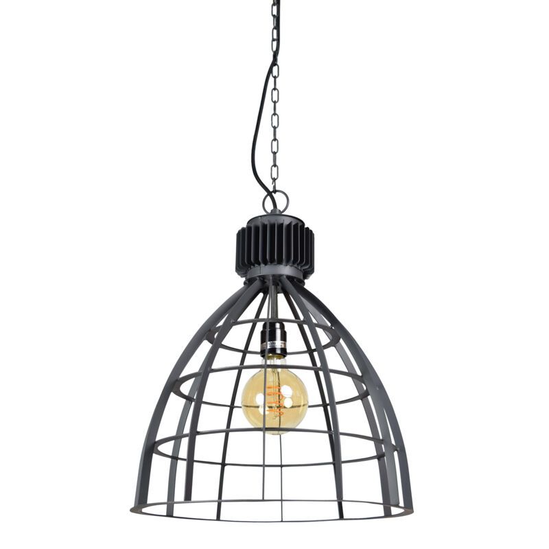 Industrialna lampa wisząca czarna, Redstar Industrialna lampa wisząca czarna, Redstar
