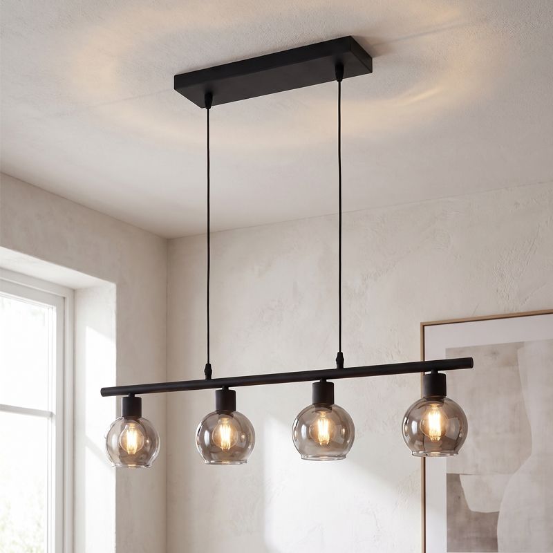 Nowoczesna lampa wisząca szara, Avery Nowoczesna lampa wisząca szara, Avery