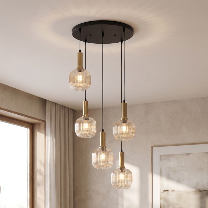 Design lampa wisząca bursztynowa, Charlois
