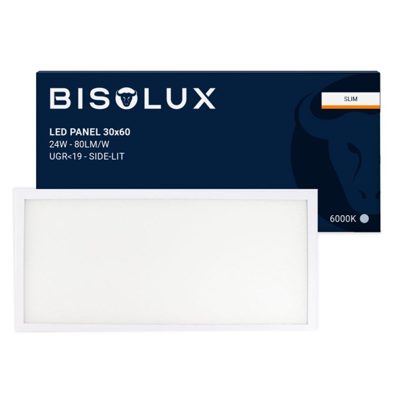 Bisolux Master panel LED 30x60 cm, 24W, 6000K