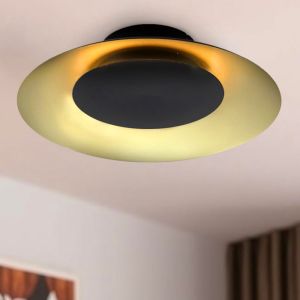 Nowoczesny plafon sufitowy złoty, Denyse, 15W, 3000K LED