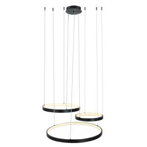 Design lampa wisząca czarna, Giorgio, 60W, 2700K LED