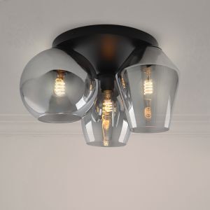 Design lampa sufitowa szara, Lazaro