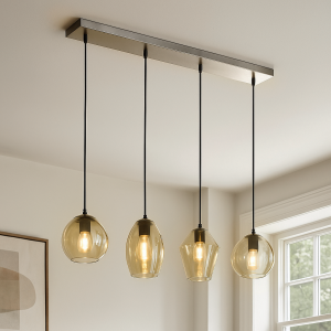 Design lampa wiszaca bursztynowa, Lazaro