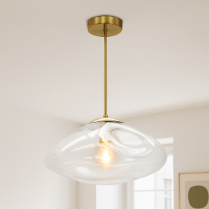 Design lampa sufitowa przezroczysta, Evita