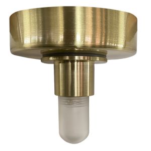Plastikowa rozeta do lamp złota, Aafje, IP44