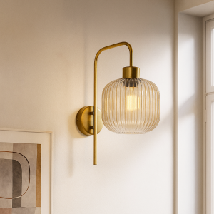 Design kinkiet bursztynowy, Charlois