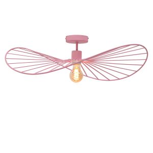 Nowoczesna lampa sufitowa różowa, Jolinda