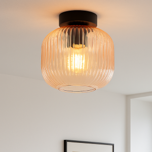 Design lampa sufitowa różowa, Charlois