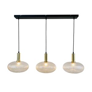 Retro lampa wisząca przezroczysta, Charlois