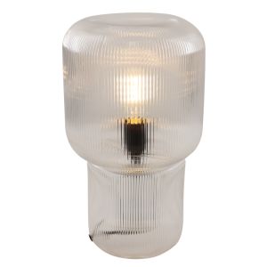 Design lampa stołowa przezroczysta, Chelsea, z przełącznik