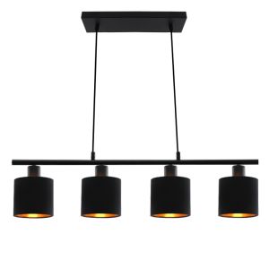 Nowoczesna lampa wisząca złota, Koge
