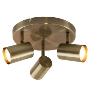 Nowoczesna lampa sufitowa brązowa, Elena