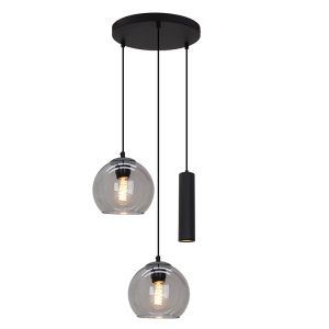 Nowoczesna lampa wisząca czarna, Gianni