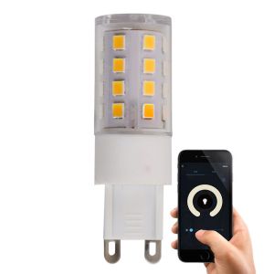 Olucia inteligentna żarówka LED G9 Kyo, 3W, 2700K