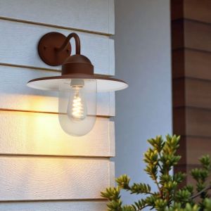 Klasyczna lampa zewnętrzna rdzawa, Maxx, IP44