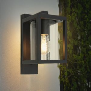 Nowoczesna lampa zewnętrzna czarna, Amalie, IP54