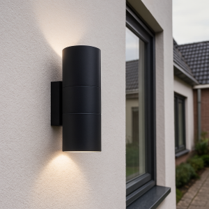 Nowoczesna lampa zewnętrzna czarna, Pedro, IP44