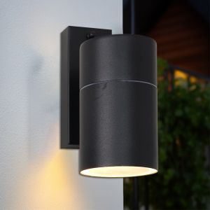 Nowoczesna lampa zewnętrzna czarna, Pedro, IP44