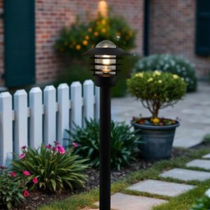 Stal Nierdzewna lampa zewnętrzna czarna, Felice, IP44