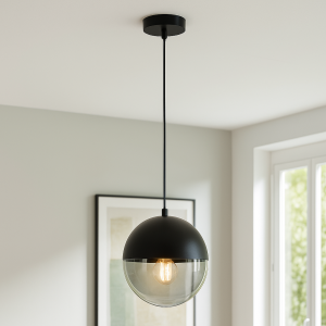 Design lampa wisząca szara, Nalini