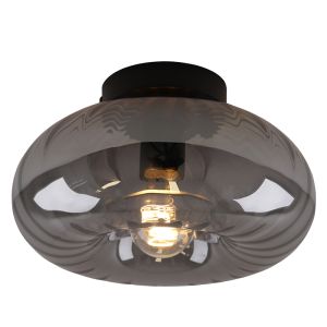 Retro lampa sufitowa szara, Diane