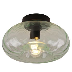 Retro lampa sufitowa zielona, Diane