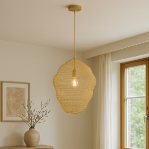 Design lampa wisząca złota, Sep