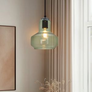 Design lampa wisząca zielona, Sabina