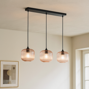 Design lampa wisząca różowa, Charlois