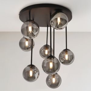 Design lampa sufitowa szara, Stacy