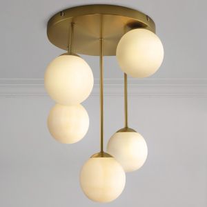 Design lampa sufitowa mosiądz, Stacy