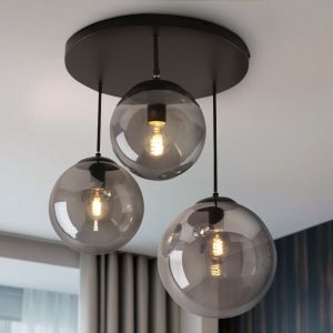 Design lampa sufitowa czarna, Dolf
