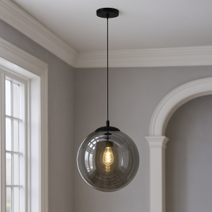 Design lampa wisząca czarna, Dolf