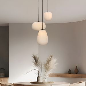Nowoczesna lampa wisząca biała, Davide