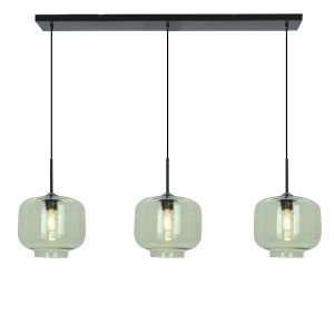 Retro lampa wisząca zielona, Anniek