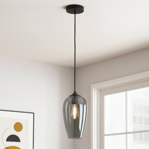 Design lampa wisząca szara, Andy