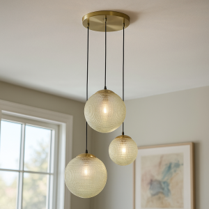 Design lampa wisząca zielona, Dolf