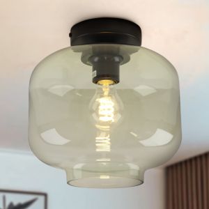 Retro lampa sufitowa zielona, Anniek