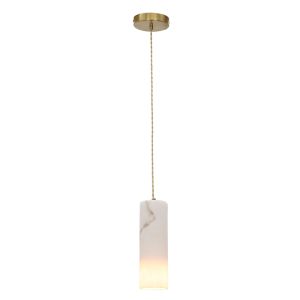Nowoczesna lampa wisząca biała, Marilou
