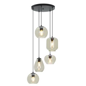 Nowoczesna lampa wisząca zielona, Caia
