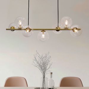Design lampa wisząca przezroczysta, Remo