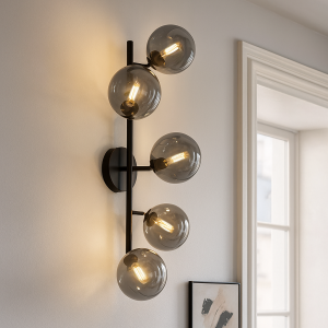 Design kinkiet szary, Remo