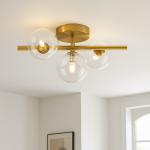 Design lampa sufitowa przezroczysta, Remo