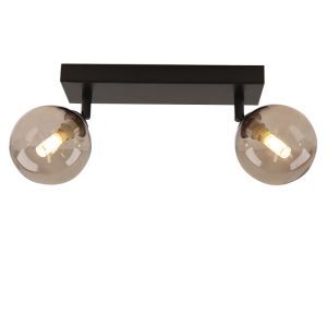Nowoczesna lampa łazienkowa sufitowa bursztynowa, Amer, IP44
