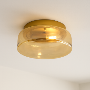 Design plafon sufitowy bursztynowy, Byron