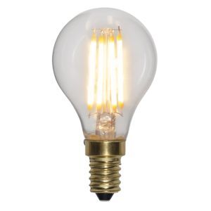 3-stopniowa ściemniana lampa kulowa E14, 4 w ekstra atmosferycznej bieli