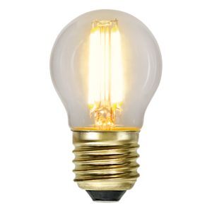 3-stopniowa ściemniana lampa kulowa E27, 4 w ekstra atmosferycznej bieli