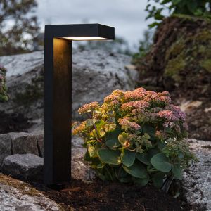 Nowoczesna słoneczna lampa dogruntowa czarna, Anandi, 0,06W, 3000K LED, IP44